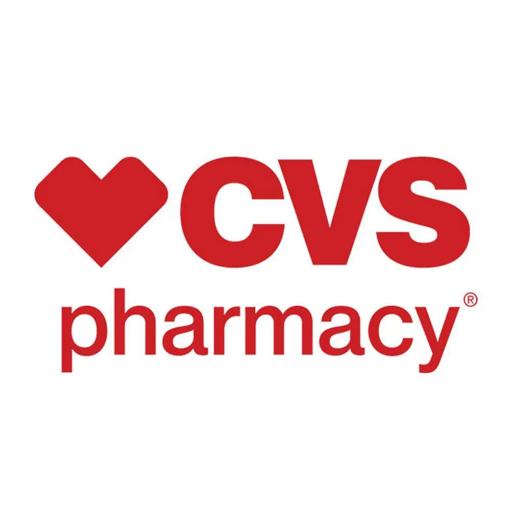 A cvs pharmacy logo with a heart on it.